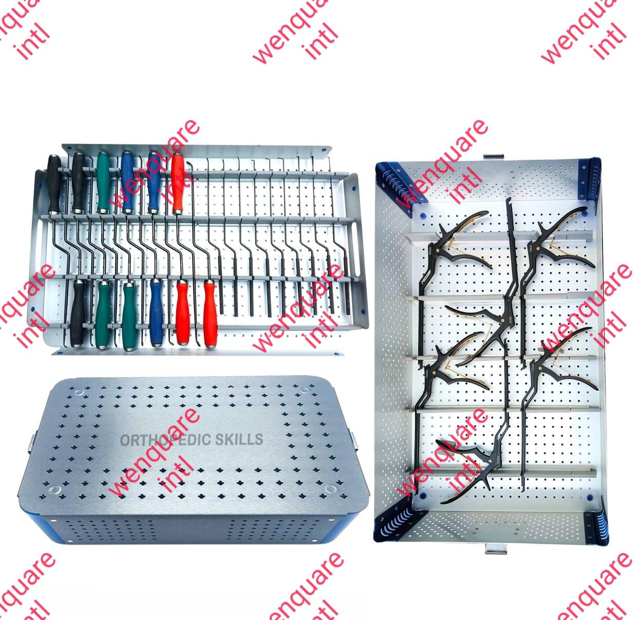 PH Minimally Invasive Spine Instruments Set with Sterilization case