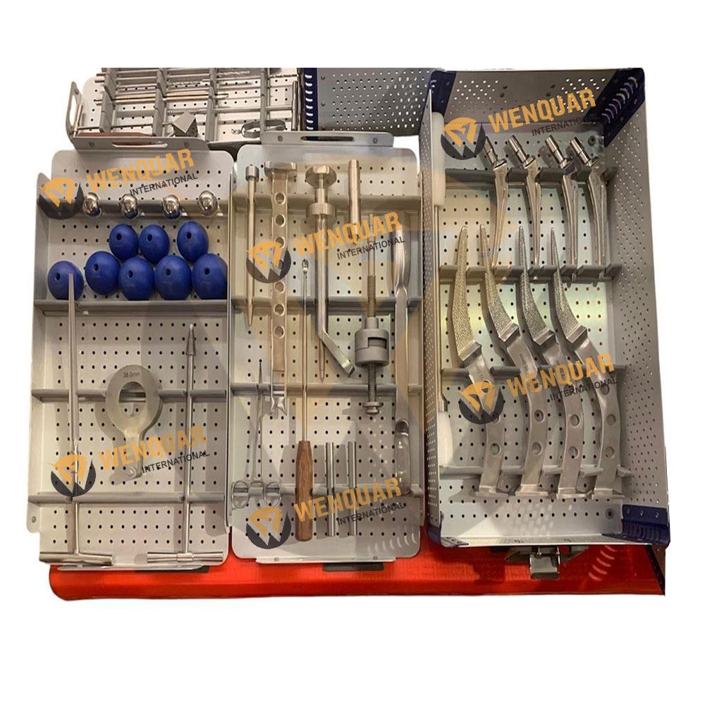 Instruments Set for Modular Bipolar and Total Hip Replacement System