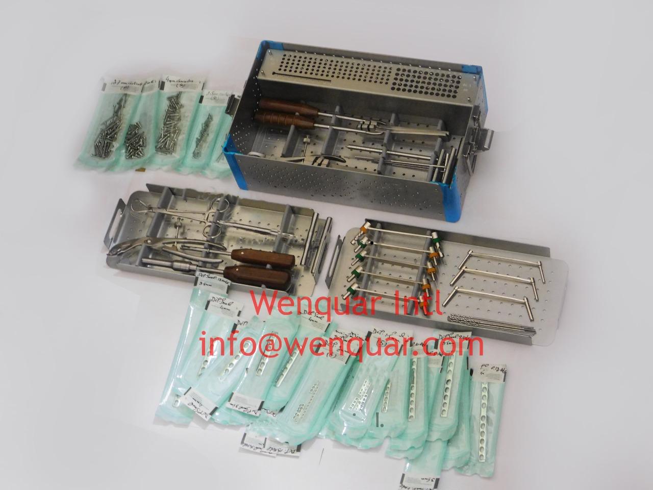 New Orthopedic Veterinary Small Fragment Insturmants full set