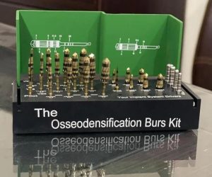 Universal Bur Kit With Tapered Pilot Drill Regular And Short Burs
