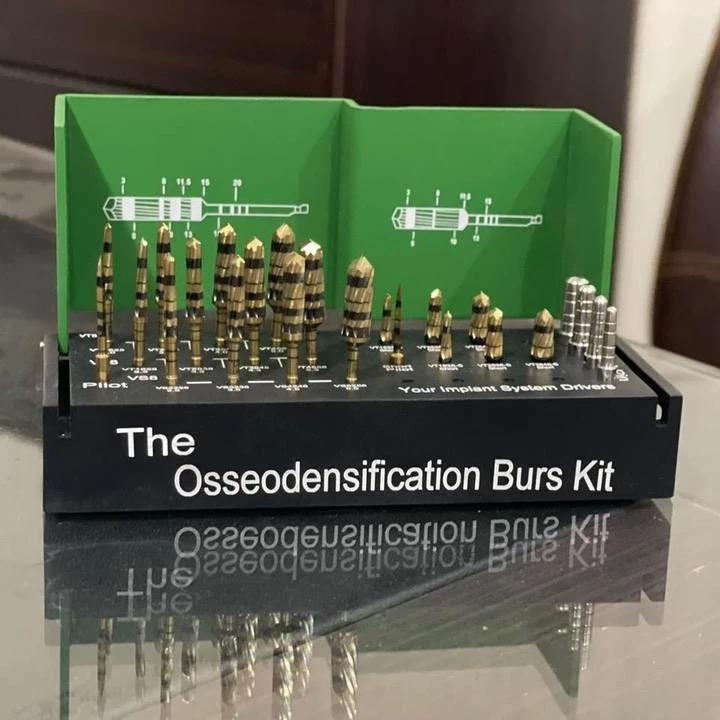 Universal Bur Kit With Tapered Pilot Drill Regular And Short Burs