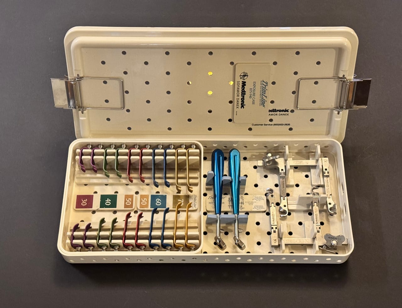 Medtronic 875-945 TrimLine ACDF Cervical Retractor Set