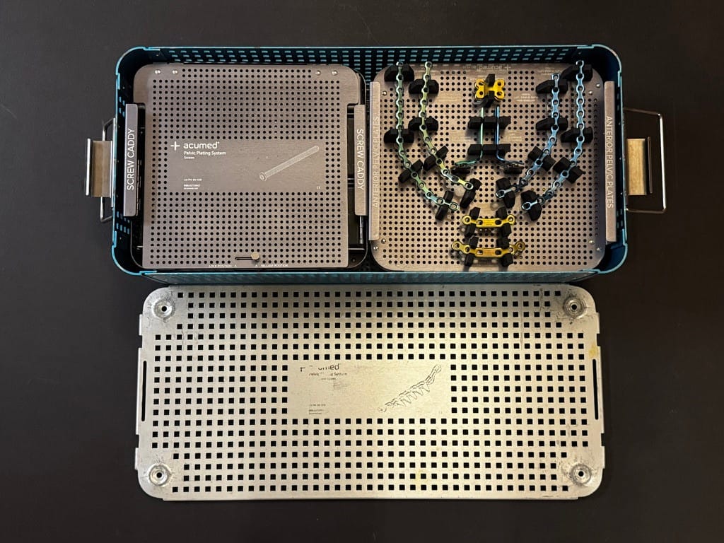 Acumed 80-1325 Pelvic Plating System.,,,